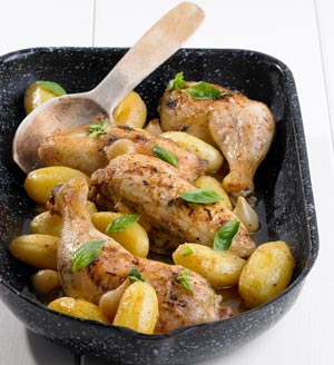 Zitronenhuhn vom Blech - Zitronenhuhn vom Blech